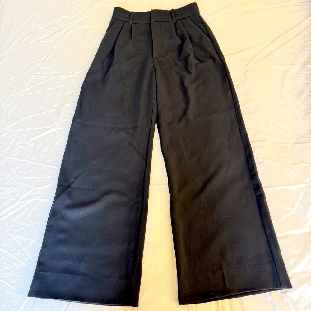 A&F Tailored Wide Leg Pants